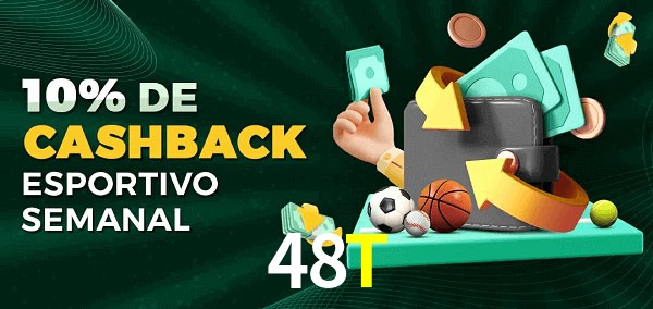 10% de bônus de cashback na 48T