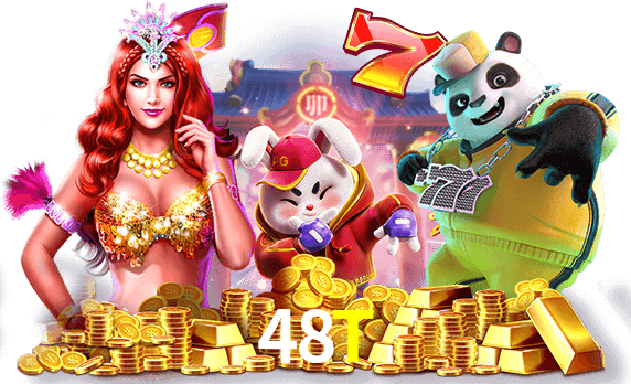 jogue em caça-níqueis ricos na 48T